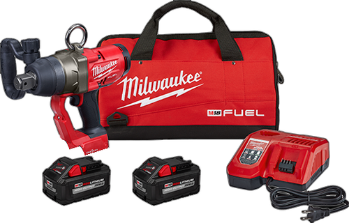 Milwaukee 2867-22 M18 Fuel Cordless 1" High Torque Impact Wrench One-Key - 8ah - Picture 2 of 2