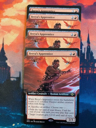 MTG Modern Horizons 2 Breya's Apprentice Extended Art x 4 - Picture 1 of 1