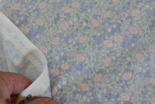 By 1/2 Yd, Pink Calico on Lavender, Moda, Gervais, "Whispers in the Wind", V409 - Picture 4 of 6