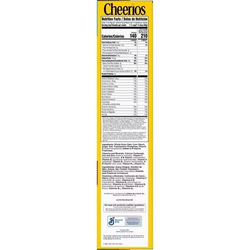 General Mills Cheerios 2 Pack/20oz Each Breakfast Cereal - Picture 3 of 3