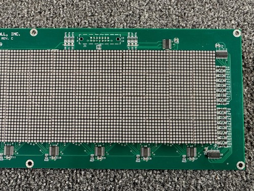 Stern Pinball 128x32 LED DMD Dot Matrix Display 5v Red/Orange 520-5052-15 L106 - Picture 3 of 9