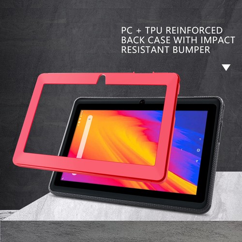 Funda trasera rígida resistente para tablet Dragon touch Y88X Pro Y88X Plus Haehne 7" - Imagen 23 de 25