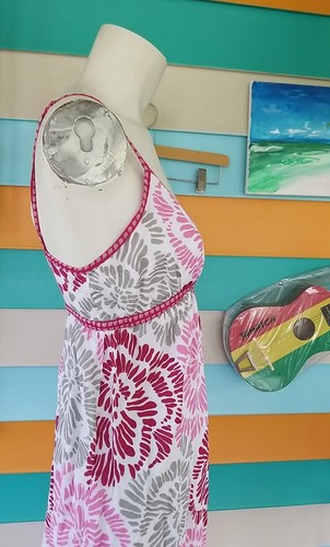 Aeropostale, Sommer Spaghetti Riemenkleid, mittel Baumwolle Kleid - Bild 3 von 13