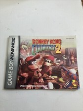 Donkey Kong Country 2 -Nintendo Game Boy Advance 2004 Manual Only