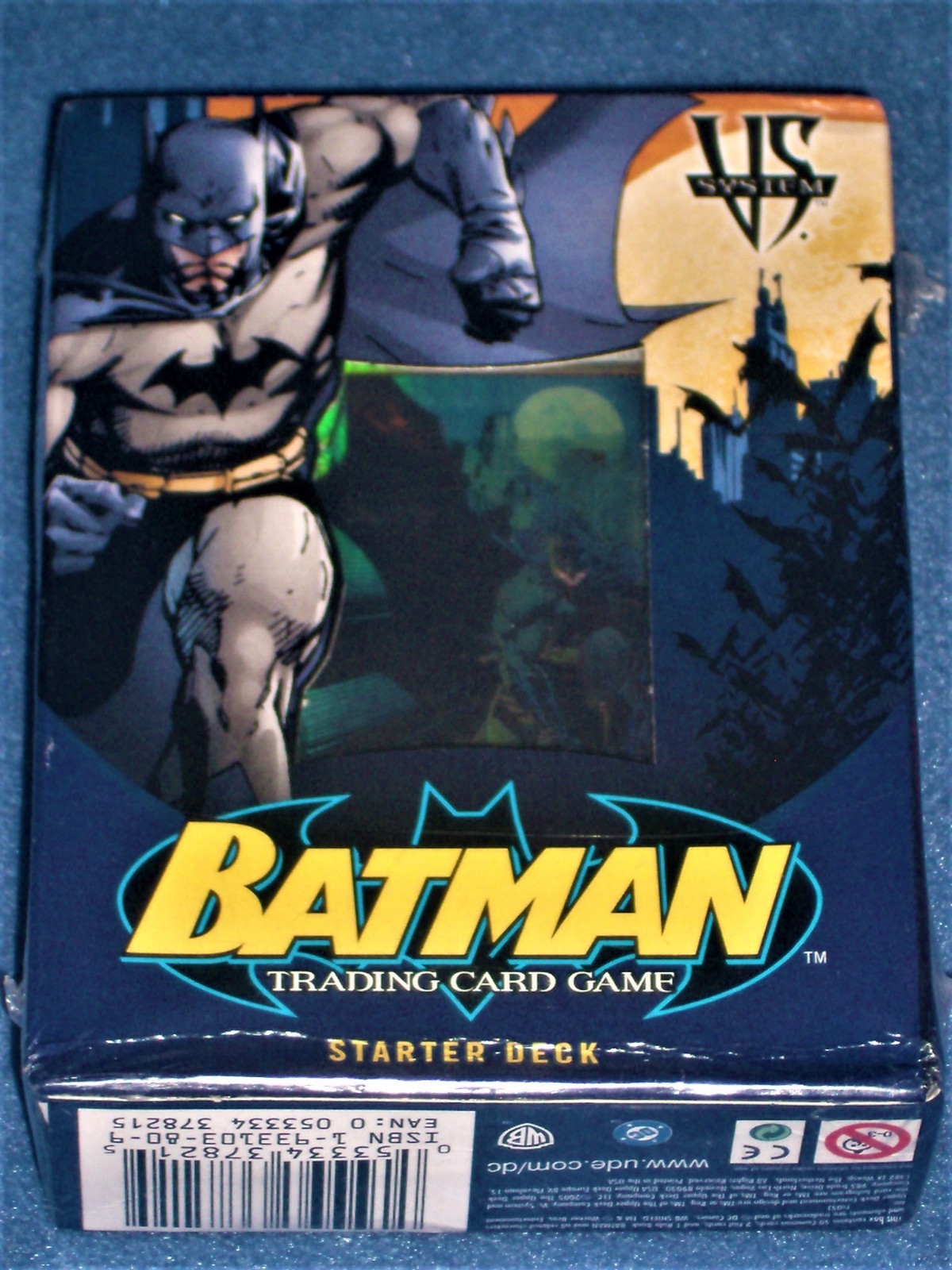 NIP DC Comics VS System 2-Player Starter Deck Set (Batman Theme) by Upper Deck