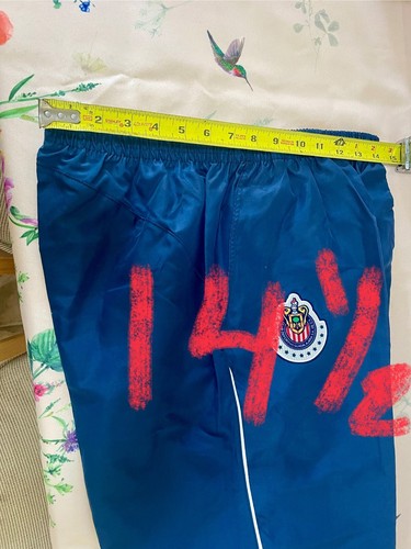Reebok Chivas De Guadalajara Autentic 3/4 Training Soccer Pants Adult Sizes - Picture 8 of 10