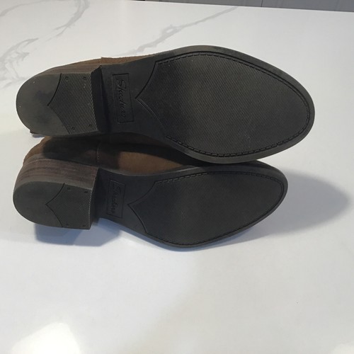 Skechers Texas Water Repellent Ankle Boots Booties Rodeo Nights Brown Size 7 EUC - Bild 5 von 6