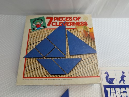 Discovery Toys 7 Piezas de Inteligencia Tangram Puzzle Juego - Imagen 2 de 7