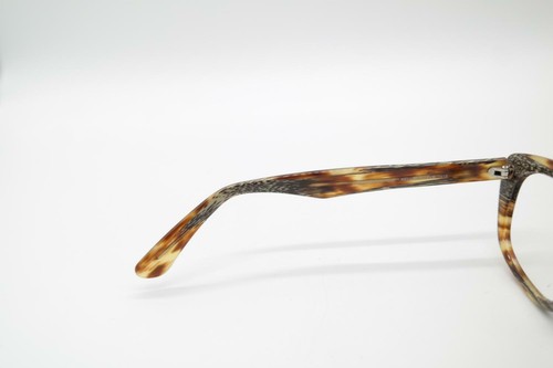 Vintage Chevignon Kelly Braun Silber Oval Brille Brillengestell eyeglasses NOS - Bild 5 von 6