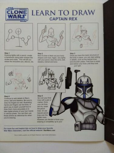 Star Wars Clone Wars 22 page Media Kit w/ CD FREE SHIPPING! - Picture 2 of 6