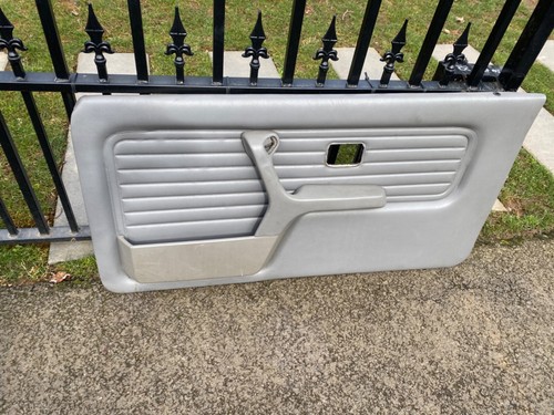 BMW E30 Coupe Grey Gray  Right Passenger Door Panel 84-91 318is 325es 325is - Picture 1 of 5