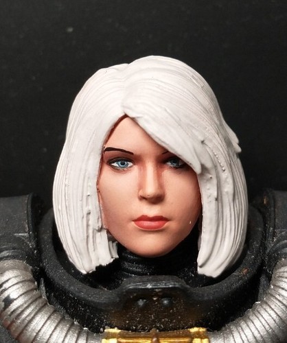 NUR KOPF speziell bemalt Mcfarlane Toys Warhammer 40k Sisters of Battle Kopf