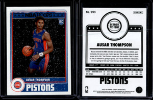 2023-24 Panini NBA Hoops Tribute Winter #293 Ausar Thompson Rookie RC