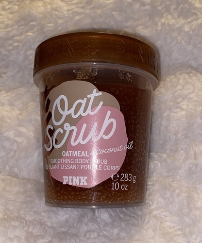 VICTORIAS SECRET PINK  OAT SCRUB (oatmeal + COCONUT OIL) 10 oz - Read Desc - Picture 2 of 4