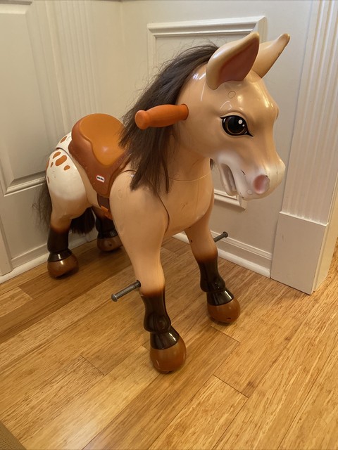 little tikes giddy up and go pony