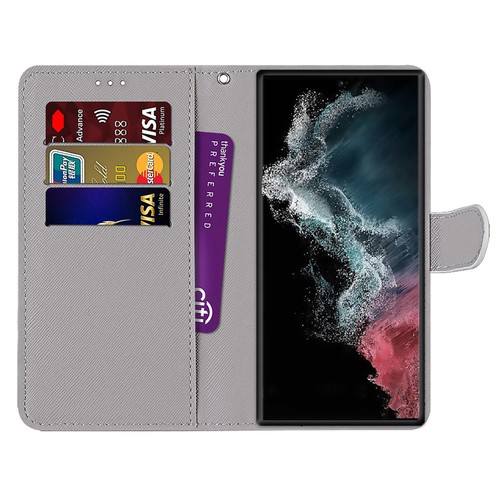 Shockproof Leather Flip Holder Wallet Phone Case For Samsung Galaxy S21 S22 S23 - Photo 9 sur 190