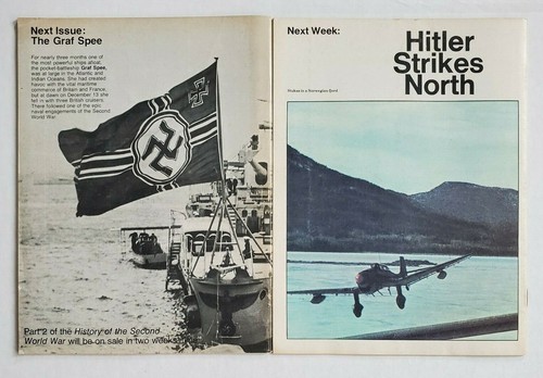 History Of The Second World War Magazines Vol 1 FIRST 14 ISSUES WWII Purnell - Picture 4 of 12