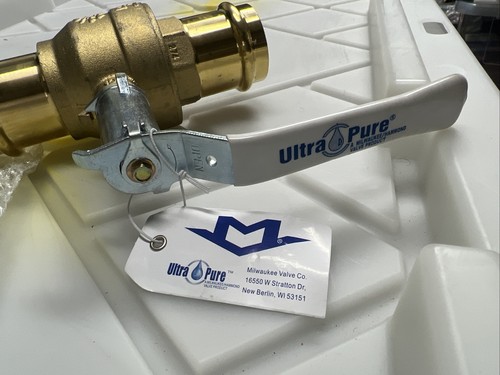Ultra Pure Propress Ball Valve, 1-1/2" X 1-1/2" - Picture 2 of 5