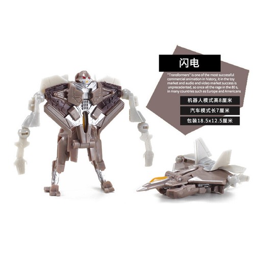 Mini Transformer Robots Optimus Prime Megatron Cars Action Figures Kids Toys - Picture 7 of 21