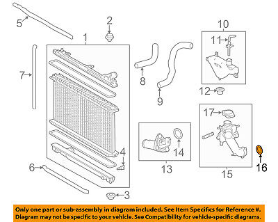 Genuine Toyota Thermostat Housing Gasket 16325-31010