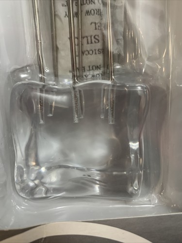 Dept 56 Acrylic Snowman Olive & Hors D’oeuvres Pick Set Of 6 NEW Christmas - Picture 7 of 8