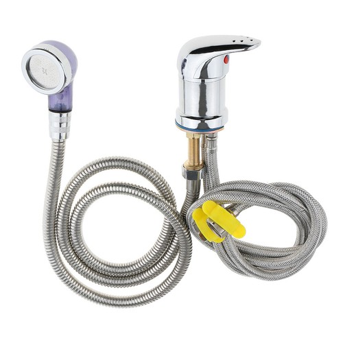 Shampoo Bowl Sink Plumbing Salon Faucet w/ Spray Hose Replacement Kits - Picture 6 of 12