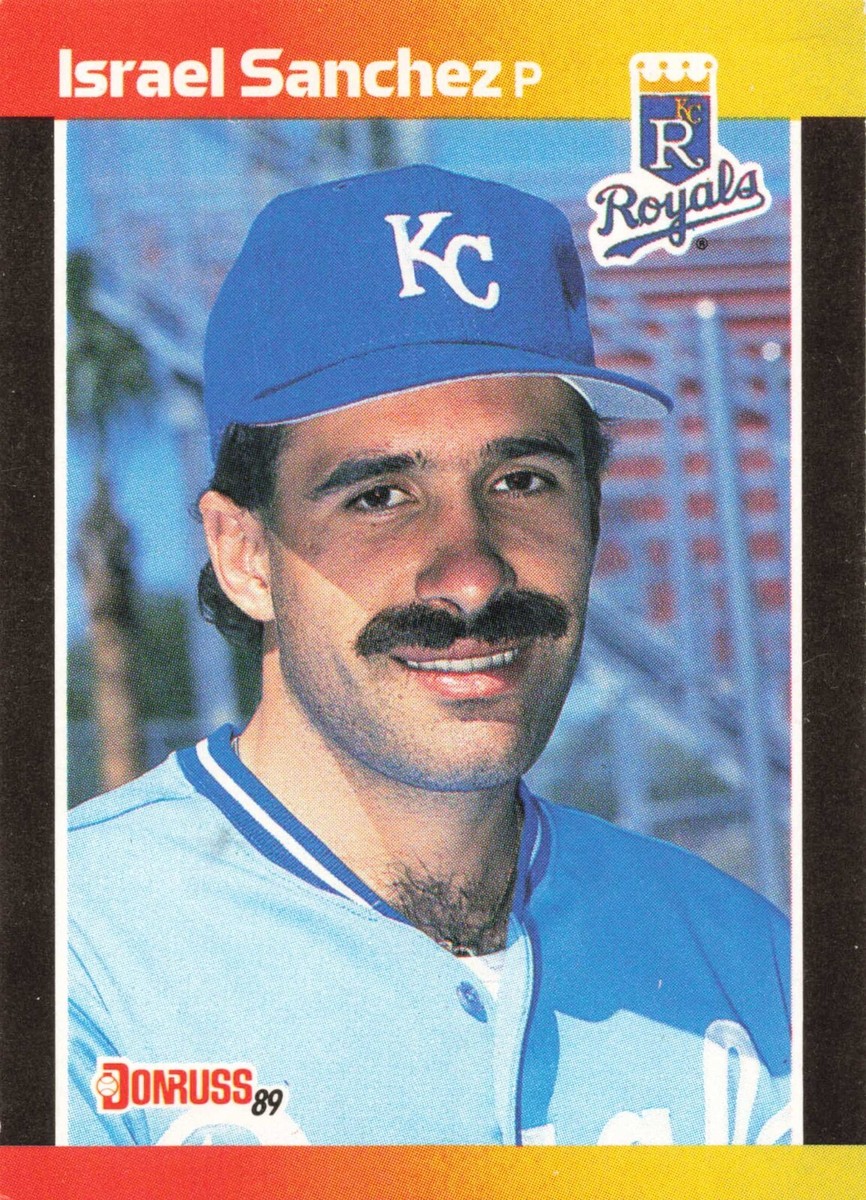 Israel Sanchez Kansas City Royals 1989 Donruss Baseball