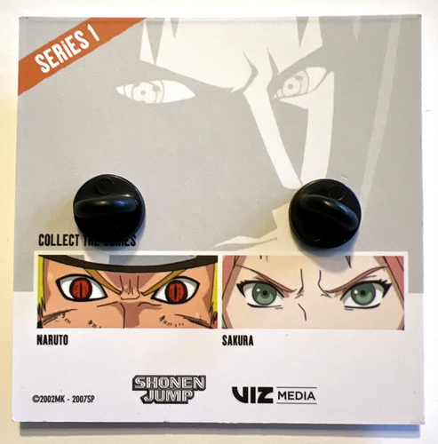 NATRUTO PINTRILL SASUKE UCHIHA OJOS PIN COLECCIONABLE NUEVO - Imagen 2 de 2