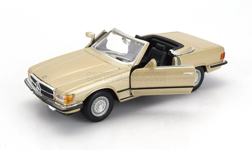 MODELLINO AUTO STATICO BURAGO MERCEDES BENZ SL-CLASS 450SL CABRIOLET 1977 1/32 - Immagine 4 di 4