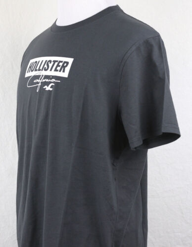 T-shirt grafica Hollister girocollo manica corta 100% cotone tutti i colori - Foto 63 di 193