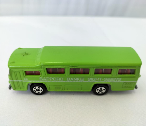 Tomica Fuji Semi Decker Sightseeing Sapporo Bus No.41 Bankei 1/148 green japan - Picture 2 of 8