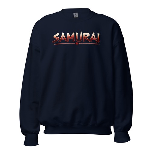Felpa maglione manica lunga guerriero samurai cultura giapponese - Foto 5 di 10