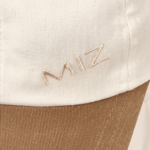 Gorra de béisbol Mizuno Golf Headwear MIZ para mujer marrón blanco correa elástica para la espalda - Imagen 3 de 8