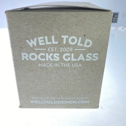 Well Told Engraved Takoma Park Maryland Map Rocks Whiskey Glass Set of 12 - Picture 6 of 11