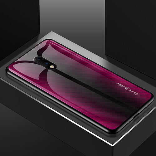 Luxury Bling Slim Tempered Glass Back Protective Case Cover for Oneplus 7/7 Pro - Picture 19 of 24