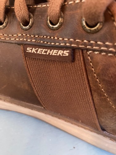 Skechers Moreno Winsor Schnürschuhe Oxford Halbschuhe 100% Leder Gr. 8,5 - Bild 10 von 11