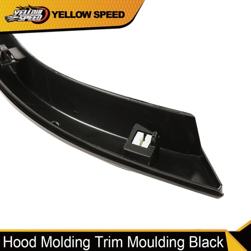 Grille Hood Molding Trim Moulding Black Fit For Mini Cooper 2007-2015 R55 R56 - Foto 9 di 10