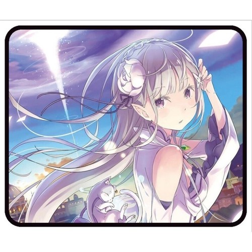 Emilia - Re:ZERO Lock Edge Gaming Anime Mouse Pad