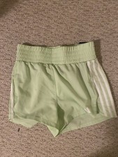 Adidas Pacer Shorts XS Training 3" Inseam Reg Fit High Rise Womens NEW