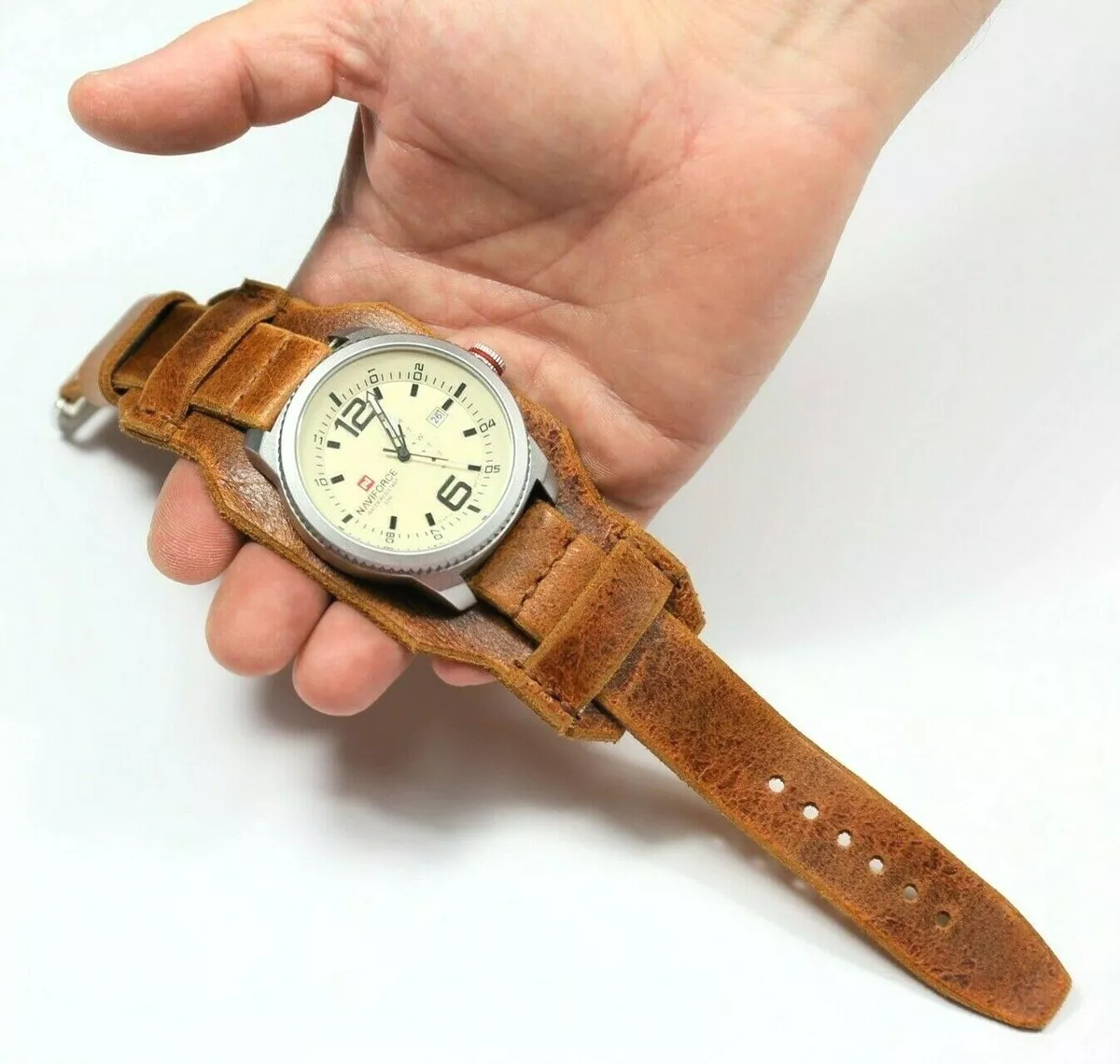 Handmade Louis Vuitton Watch Band 22mm 20mm 18mm