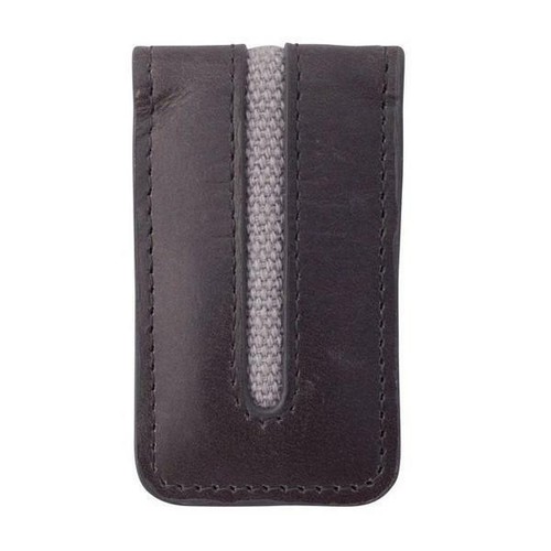 Avallone Canvas & Leder Magnetische Geldklammer - Bild 5 von 6