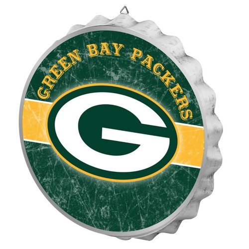 NFL Metal Distressed Bottle Cap Wall Sign-Pick Your Team - Picture 25 of 33