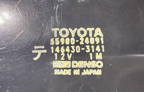 1992 1993 1994 Lexus SC300 , SC400 AC Heater Climate Control OEM - Picture 3 of 5