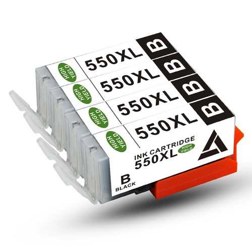 5-20 Druckerpatronen für Canon PGI-550 CLI551 Pixma IP7250 MG5450 MG5650 MX925 - Bild 12 von 15