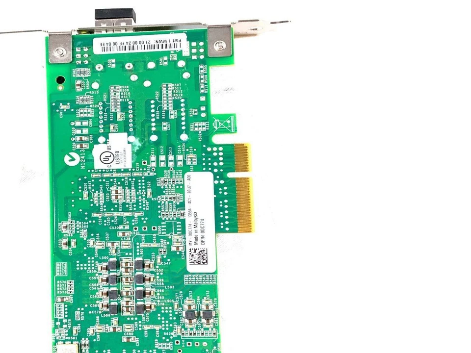 Dell QLogic QLE2460 Single Port 4Gbps Fiber Channel PCI Network Card 6H20P DC774 - Image 4 of 4