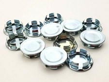 Lot of 10 Steel City BL-111 1/2" Steel-Zinc Plated Snap In Knockout Seals UH-OH