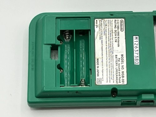 Nintendo Gameboy Pocket Green Konsole nur NTSC-J Region Free 7380 - Bild 5 von 7