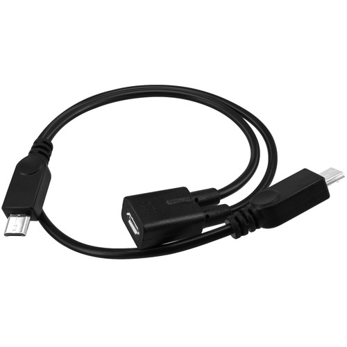 Micro Usb 1 To 2 Splitter Cord 2 Pack 0.3m/12inch Micro Usb Female To Dual Micro - Picture 5 of 7