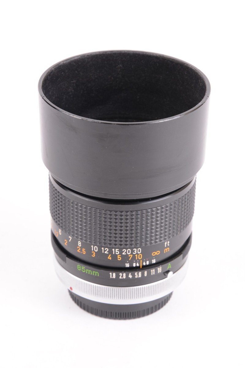 Canon 85mm f/1.8 SSC FD Mount Lens #Z-14588 | eBay