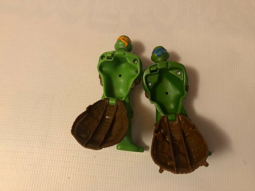 2007 Mcdonalds Happy Meal Teenage Mutant Ninja Turtles TMNT Leonardo Mike Figure - Picture 3 of 4